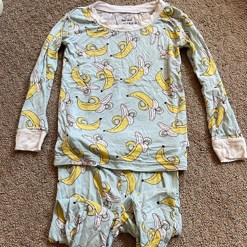 Little Sleepies Banana Print PJ’s